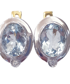 DIAMONDS TOPAZ EARINGS